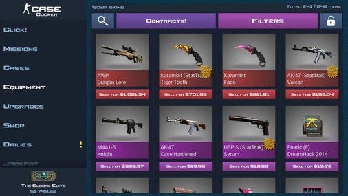 case clicker汉化修改版 游戏截图